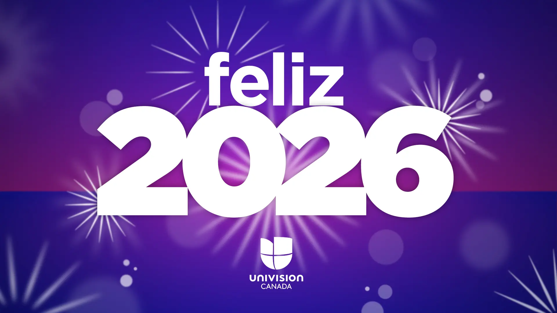 Especial ¡Feliz 2026! en Univision Canada